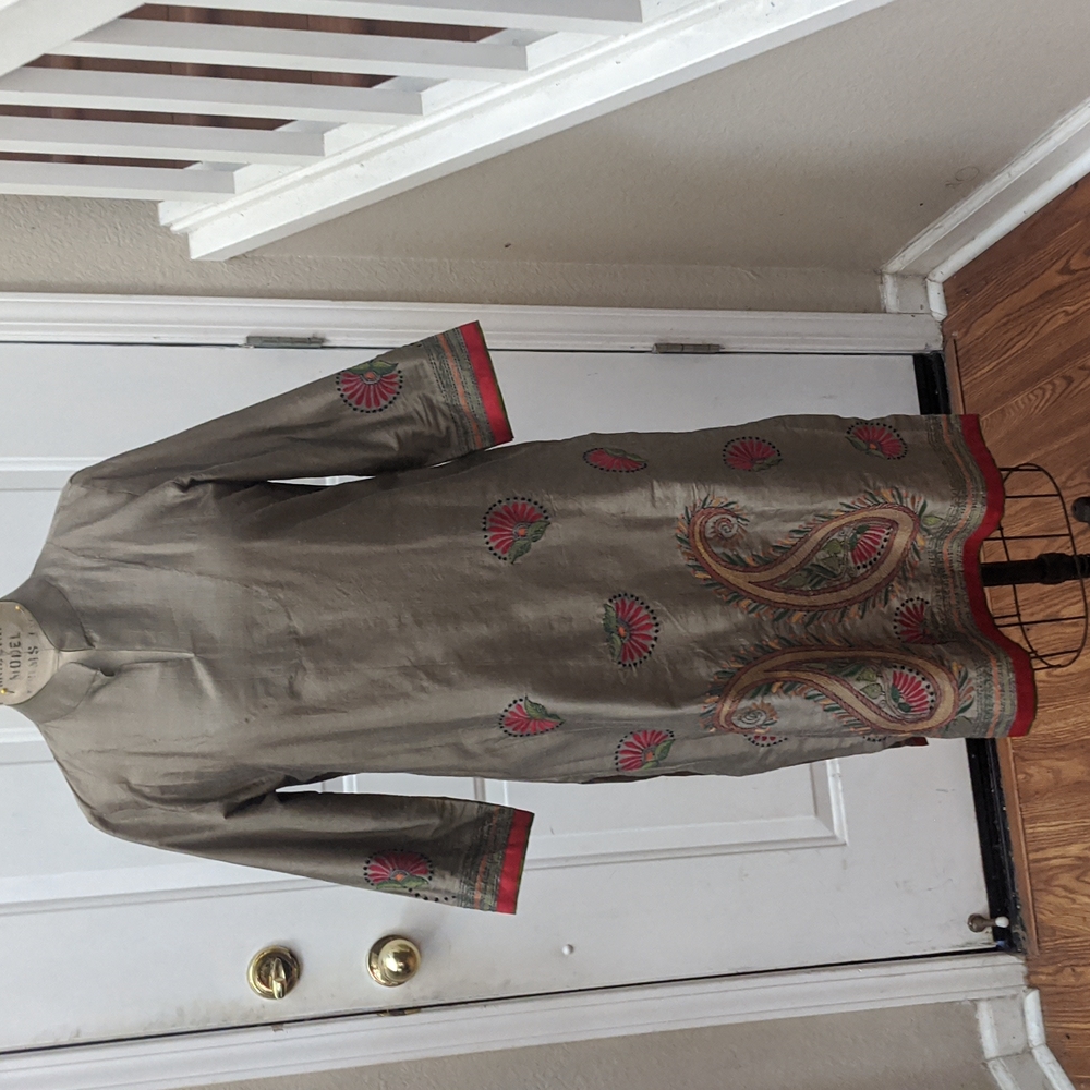Hand embroidered tunic from India